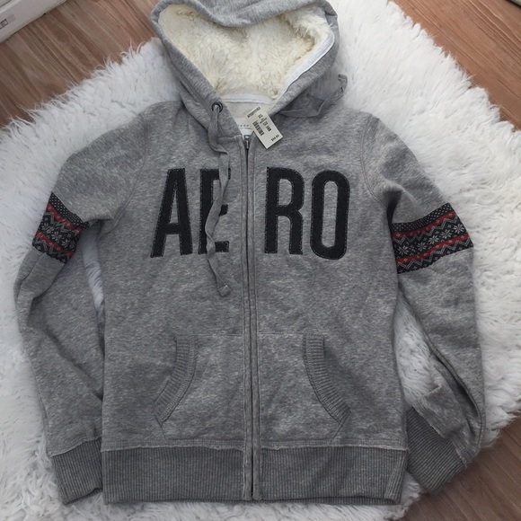 Aero zip up hoodie NWT - Picture 2 of 5
